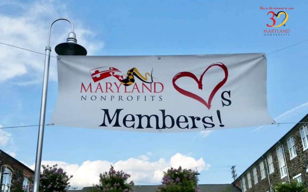 Celebrating 30 years of membership at Maryland Nonprofits