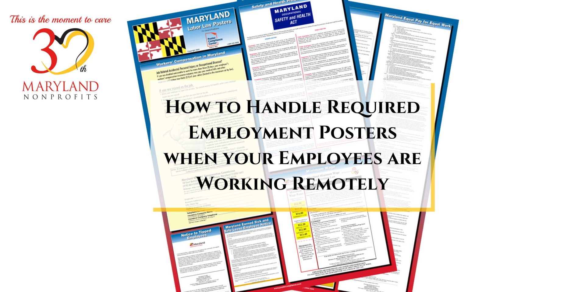 How to handle required employment posters when. your employees are working remotely