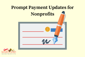 Prompt Payment Updates for Nonprofits