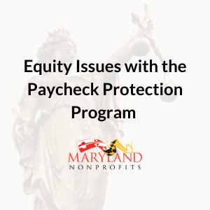 Equity issues with the paycheck protection program