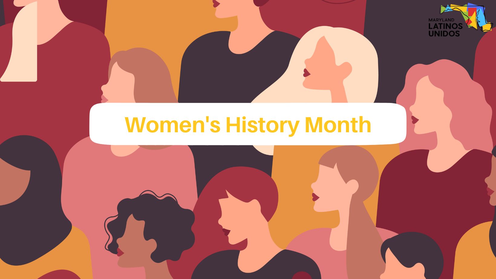 Women's history month banner