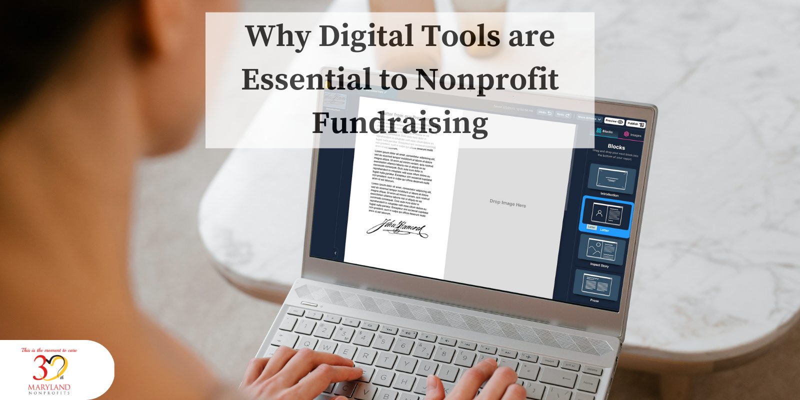 Why Digital Tools are Essential to Nonprofit Fundraising banner image
